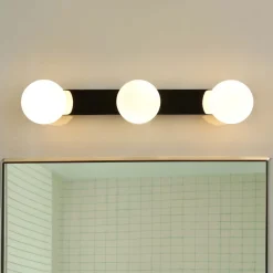 Wandleuchte BRAZOS in Chrom 3-flmg