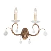 Wandleuchte CANDELA 11 Bronze Wohnzimmer Lampe