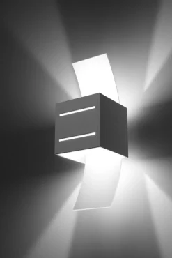 Wandleuchte CARLO in Weiß