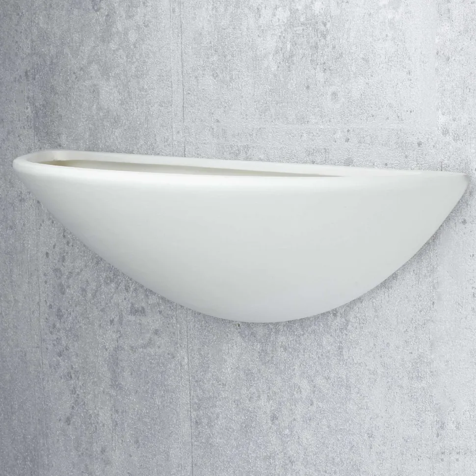 Wandleuchte E27 AUB in Weiß