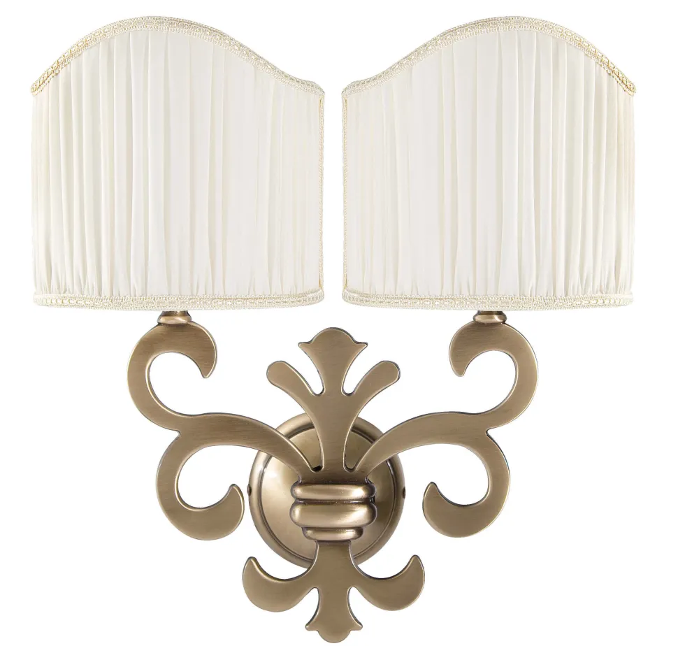 Wandleuchte E14 Giglio Weiß