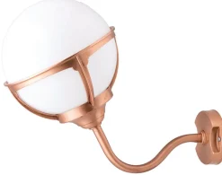 Wandleuchte Echt-Messing IP43 Vintage ALONNISOS