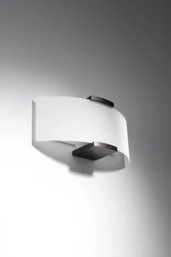 Wandleuchte EVA in Weiß 2-flmg