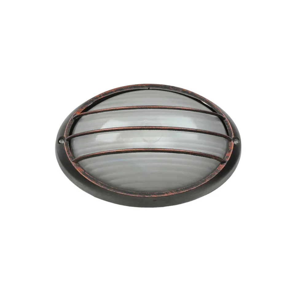 Wandleuchte für Außen Kupfer Antik AMSTERDAM B:22cm