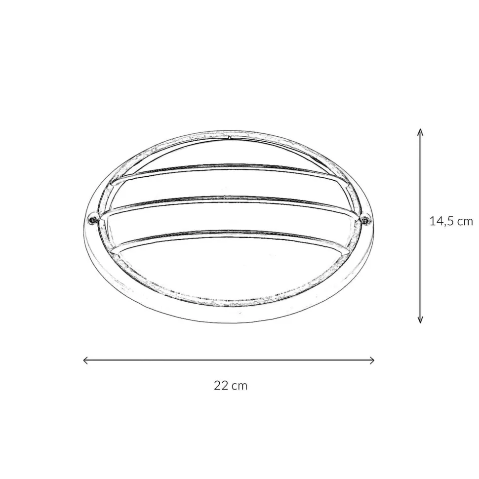 Wandleuchte für Außen Kupfer Antik AMSTERDAM B:22cm