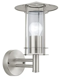 Wandleuchte für Außen LISIO in edelstahl