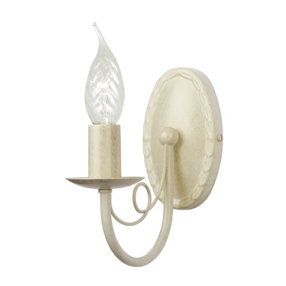 Wandleuchte GOTICA 5 in Creme Kerzenform Lampe