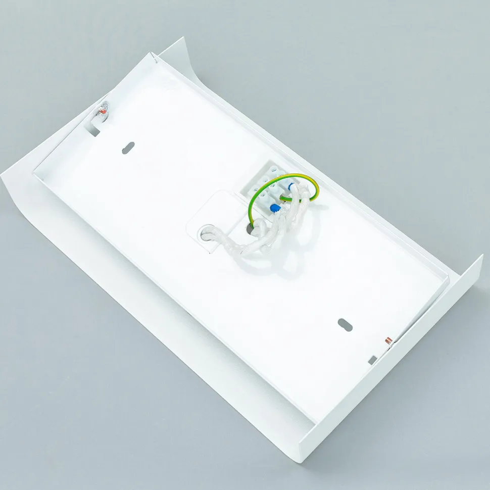 Wandleuchte HAGA in Weiß 2-flmg