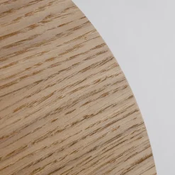 Wandleuchte Holz rund Ø 40 cm für 4x G9 indirektes Licht