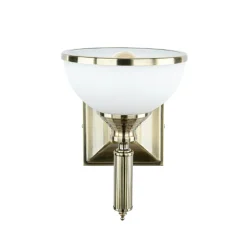 Wandleuchte in Messing antik MARLOW Wandlampe Flur