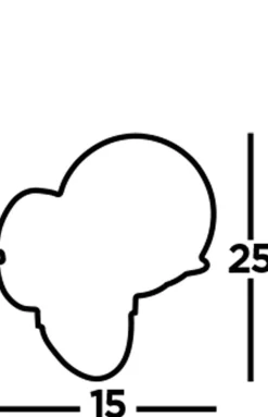 Wandleuchte in Messing Antik Weiß E14 Glas Metall XATIVA