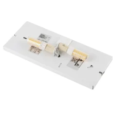 Wandleuchte innen 2-flammig Up Down in Gold 2x G9 Treppe Flur