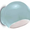 Wandleuchte Keramik 21 cm breit Hellblau E27 rund