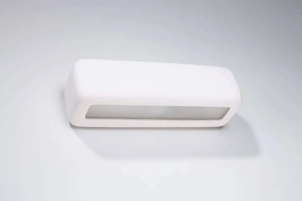 Wandleuchte Keramik bemalbar 33 cm indirekt Up Down