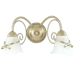 Wandleuchte KOKARDA in Gold 2-flmg