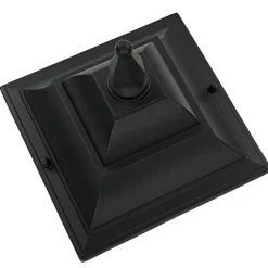 Wandleuchte LEADWORTH Schwarz IP43 Rustikal Haus