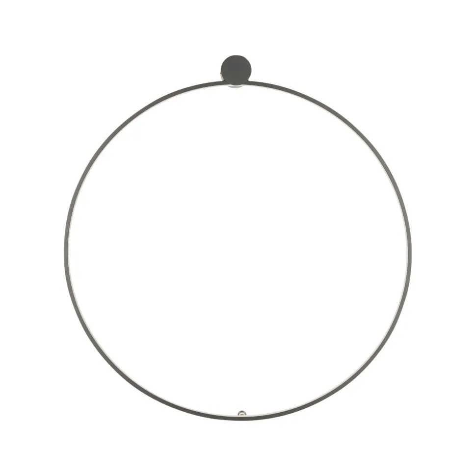 Wandleuchte LED Schwarz 4000 K 700 lm Ø 60 cm Modern