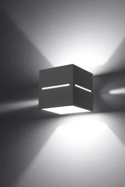 Wandleuchte LORUM in Grau