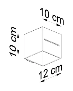 Wandleuchte LORUM in Weiß