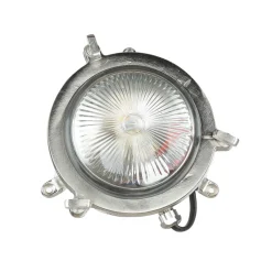 Wandleuchte Maritim G9 Ø 14 cm Messing Glas außen