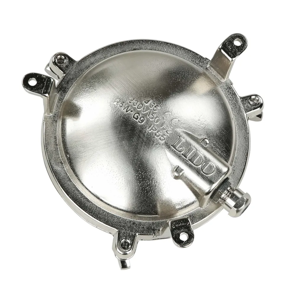 Wandleuchte Maritim G9 Ø 14 cm Messing Glas außen