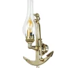 Wandleuchte Messing Maritim Anker Badezimmer Flur