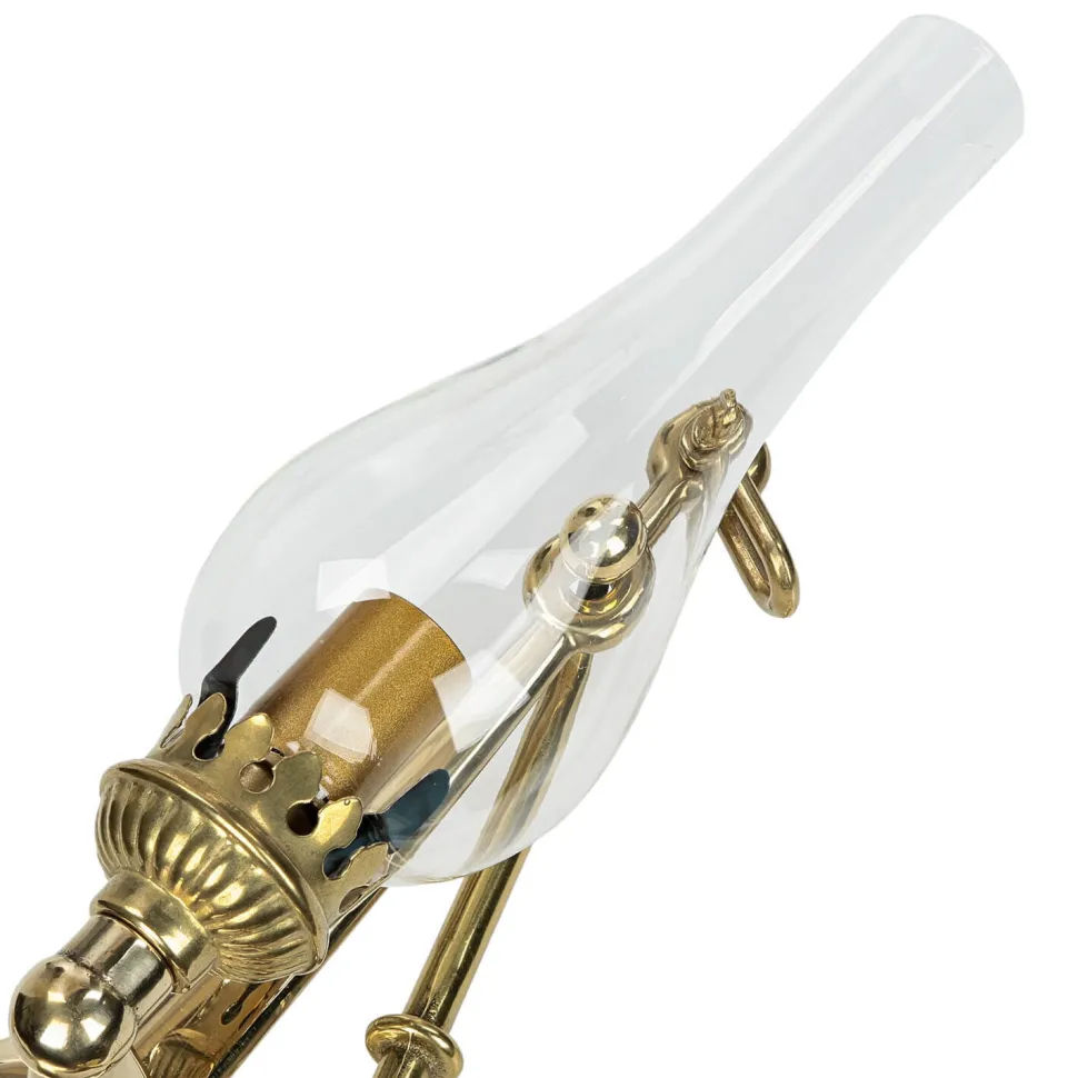 Wandleuchte Messing Maritim Anker Badezimmer Flur