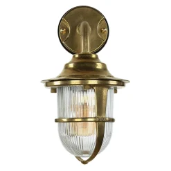 Wandleuchte Messing Maritim IP64 Haus Hof Haustür