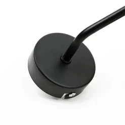 Wandleuchte Messing Schwarz verstellbar E27 Industrial