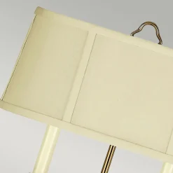 Wandleuchte Messing Stoff Barock Design CAMI