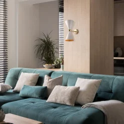 Wandleuchte Metall E14 Up Down 32 cm hoch Schwenkarm