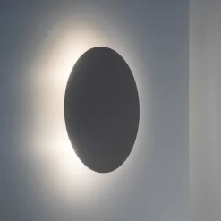 Wandleuchte Metall rund Ø 40 cm Beige für 4x G9 indirekt