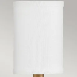 Wandleuchte Metall Stoff H: 45,6 cm Jugendstil E14