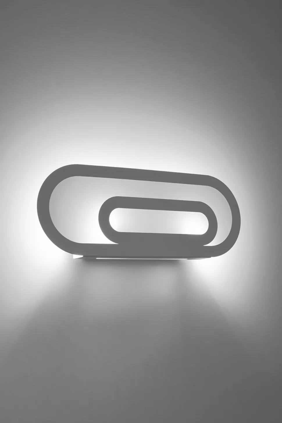 Wandleuchte Modern Weiß 2x G9 indirektes Licht