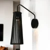Wandleuchte Schwarz Dover