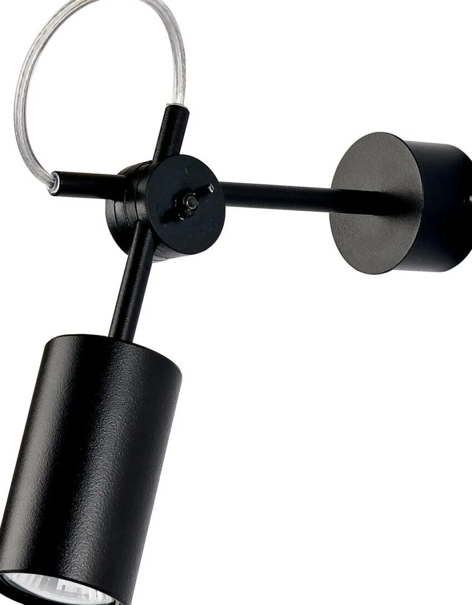 Wandleuchte Schwarz verstellbar