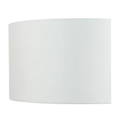 Wandleuchte Stoff Up Down in Creme Messing GRASTA