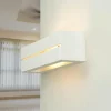 Wandleuchte Weiß eckig