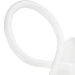 Wandleuchte Weiß Modern Metall Lampe