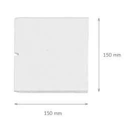 Wandleuchte Weiß Würfel