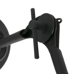 Wandspot beweglich Metall Schwarz T:50 cm E27 Retro