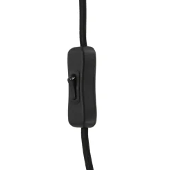 Wandspot beweglich Metall Schwarz T:50 cm E27 Retro