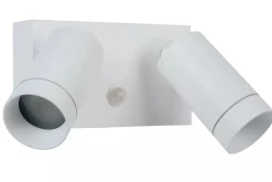 Wandspot Bewegungsmelder flexibel Weiß GU10 B:18 cm