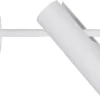 Wandstrahler Innen Metall Weiß GU10 B:28 cm schwenkbar