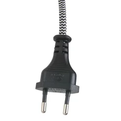 Wandstrahler mit Stecker Grün Weiß T:36 cm E27 flexibel