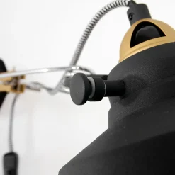 Wandstrahler mit Stecker Metall T:36 cm E27 beweglich