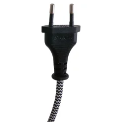 Wandstrahler mit Stecker Metall T:36 cm E27 beweglich