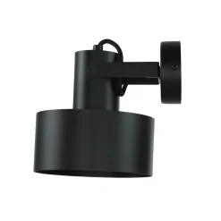 Wandstrahler RIF Schwarz Metallschirm Ø15 cm E27