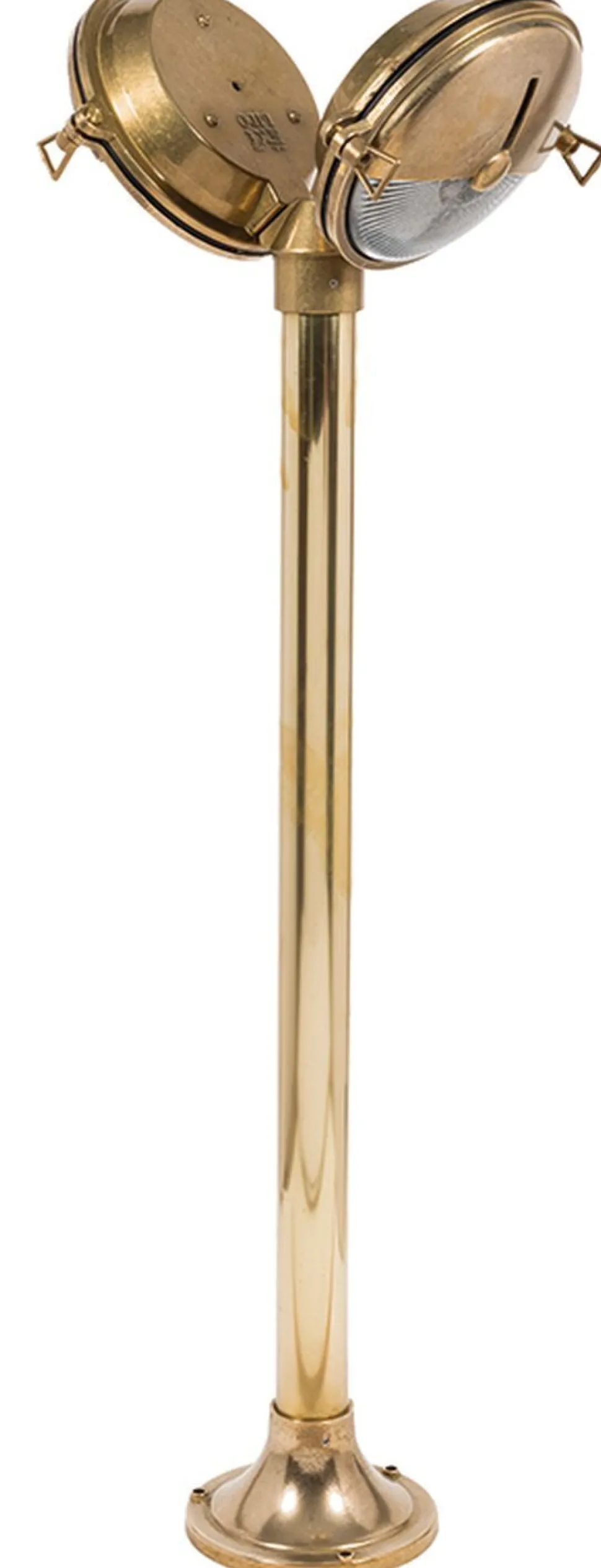 Wegbeleuchtung Garten Messing Maritimer Stil H:58cm