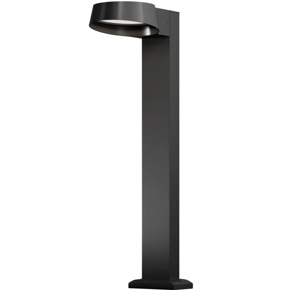 Wegeleuchte Aluminium Glas LED IP54 65 cm Graphit URSA